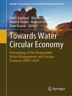 cover image of Towards Water Circular Economy